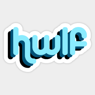 hwlf (he would love first) Sticker